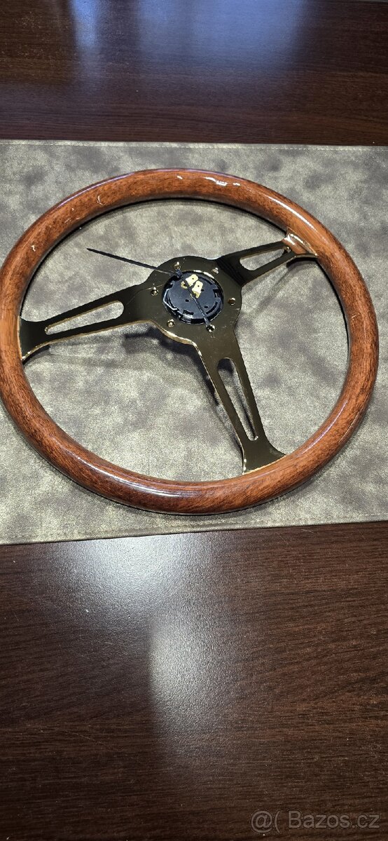 Dřevěný volant 38cm - 3