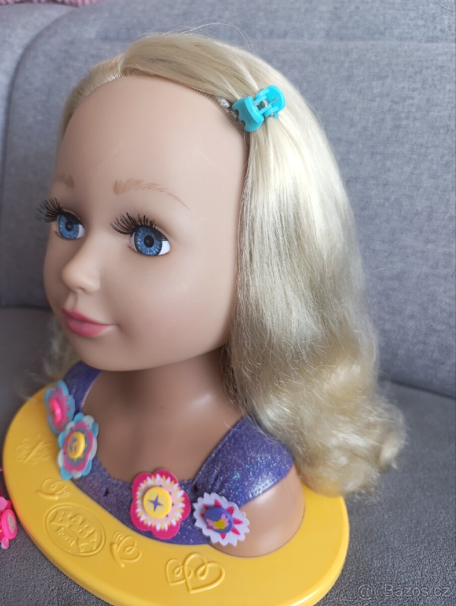 Česací hlava Baby born - 3