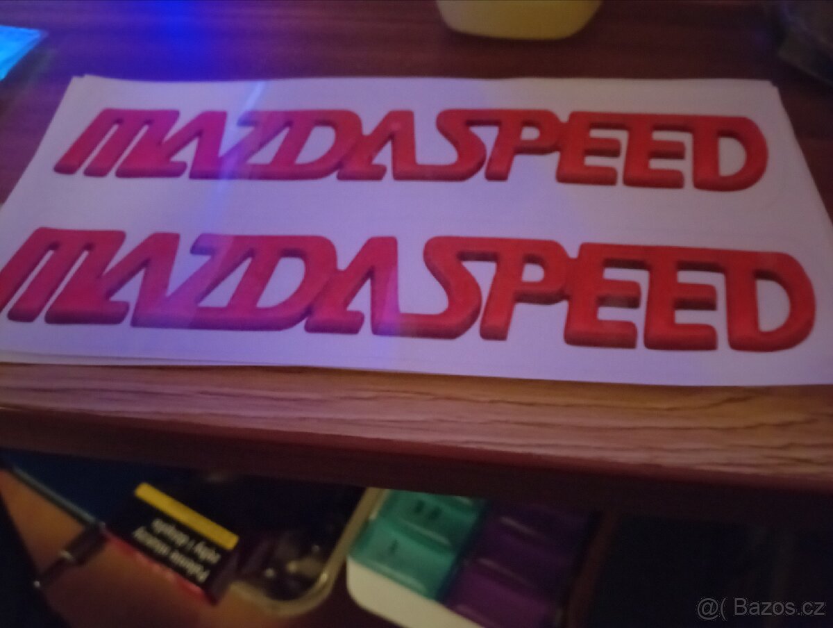 Samolepící štítky Mazda - 3