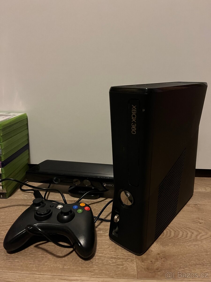 Xbox 360 + ovladač, kinect, 13her - 3
