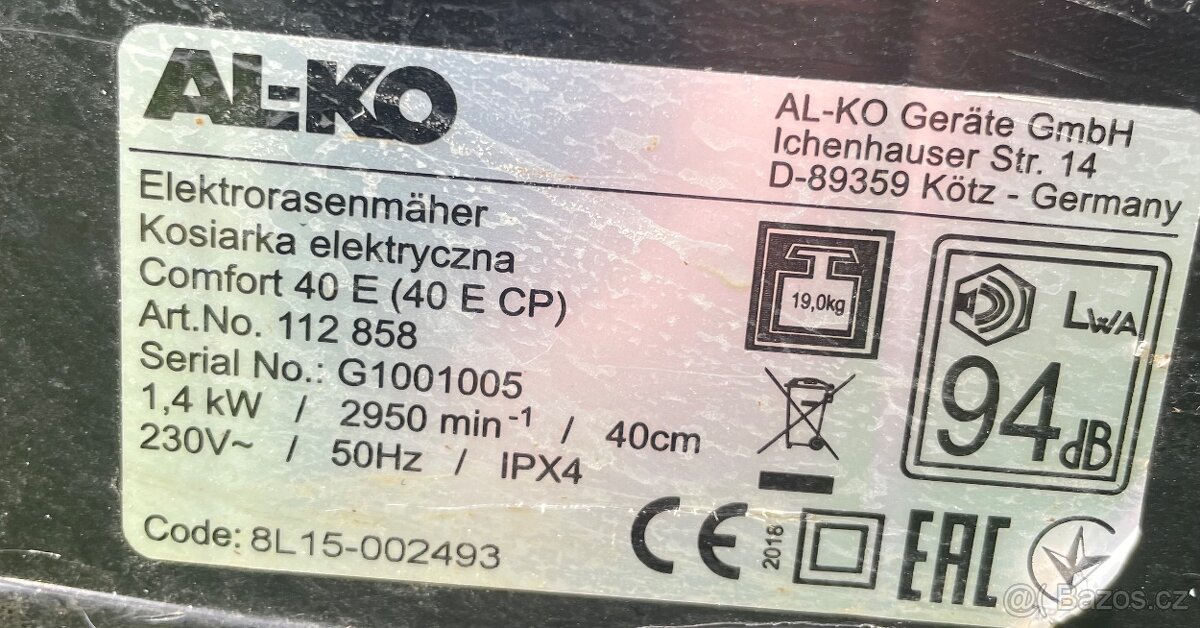 Elektrická sekačka - 3