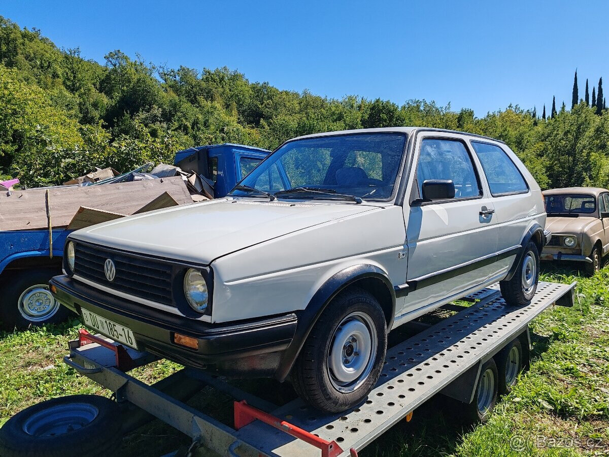 VW Volkswagen Golf 2 1.6 D-40kW 1988 5ti rychlostní - 3
