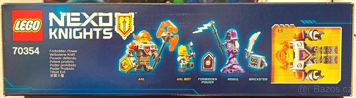 LEGO® Nexo Knights 70354 Axlův vůz Drtič - 3