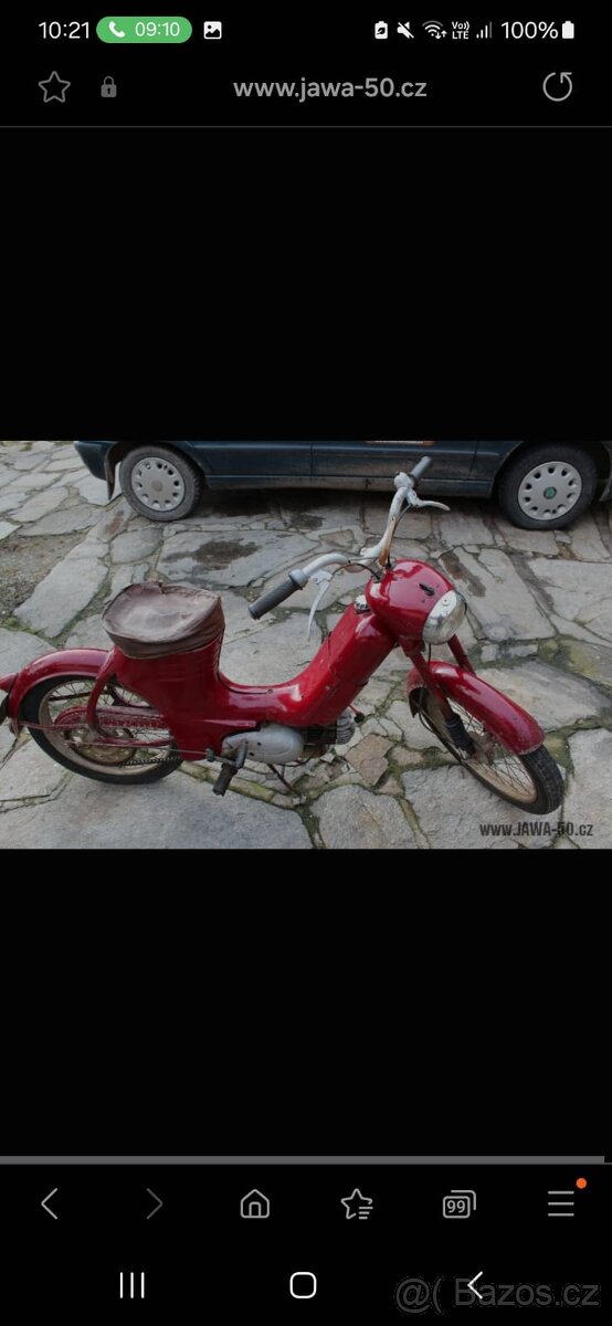 Jawa - 550 Pařez R.V.1955 - 3