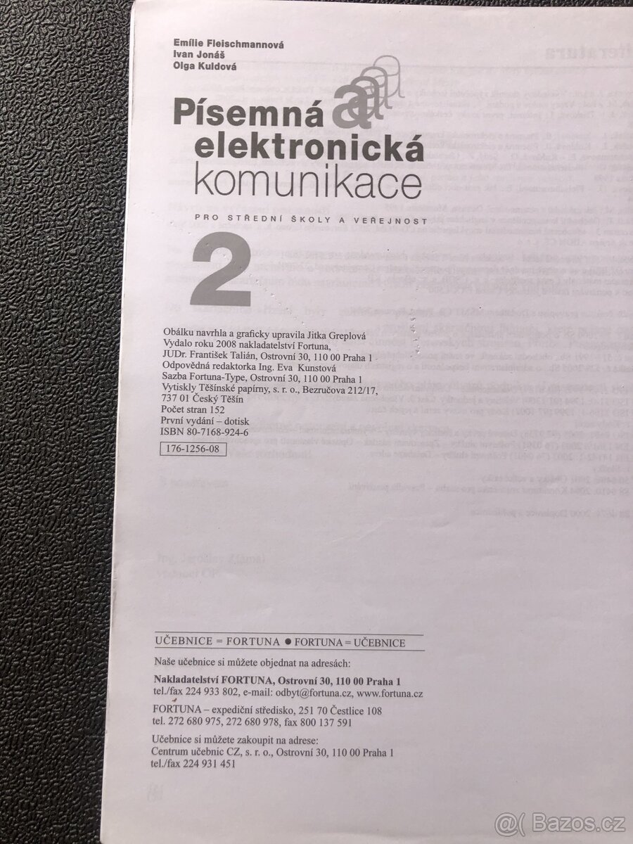 Písemná a elektronická komunikace 2 - 3
