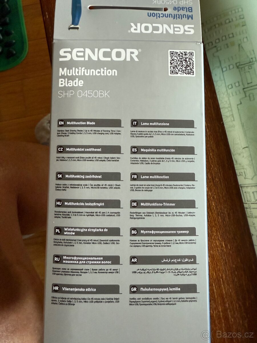 Zastřihovač vlasů s USB zn Sencor - 3