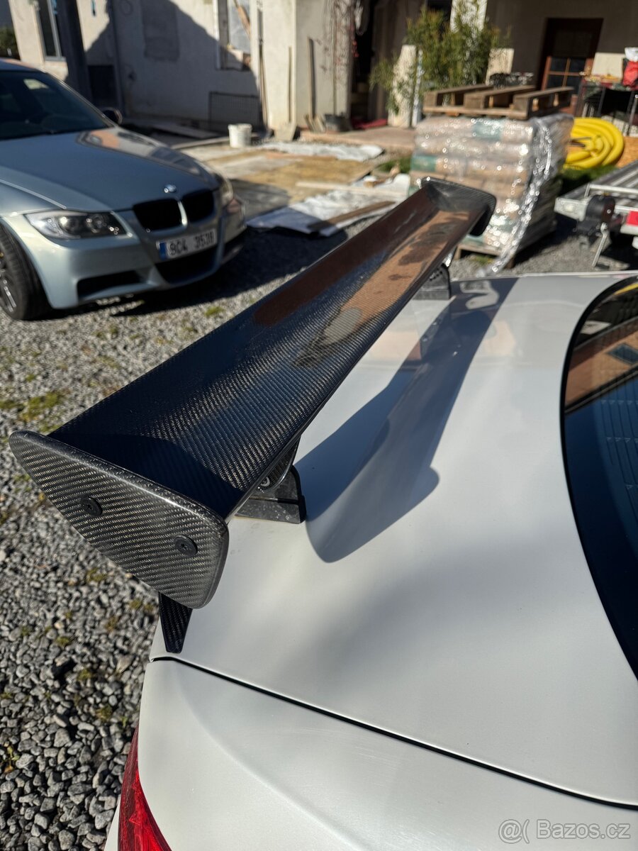 víko kufru E92 + GTS CARBON KŘÍDLO + CARBON FAT LIP - 3