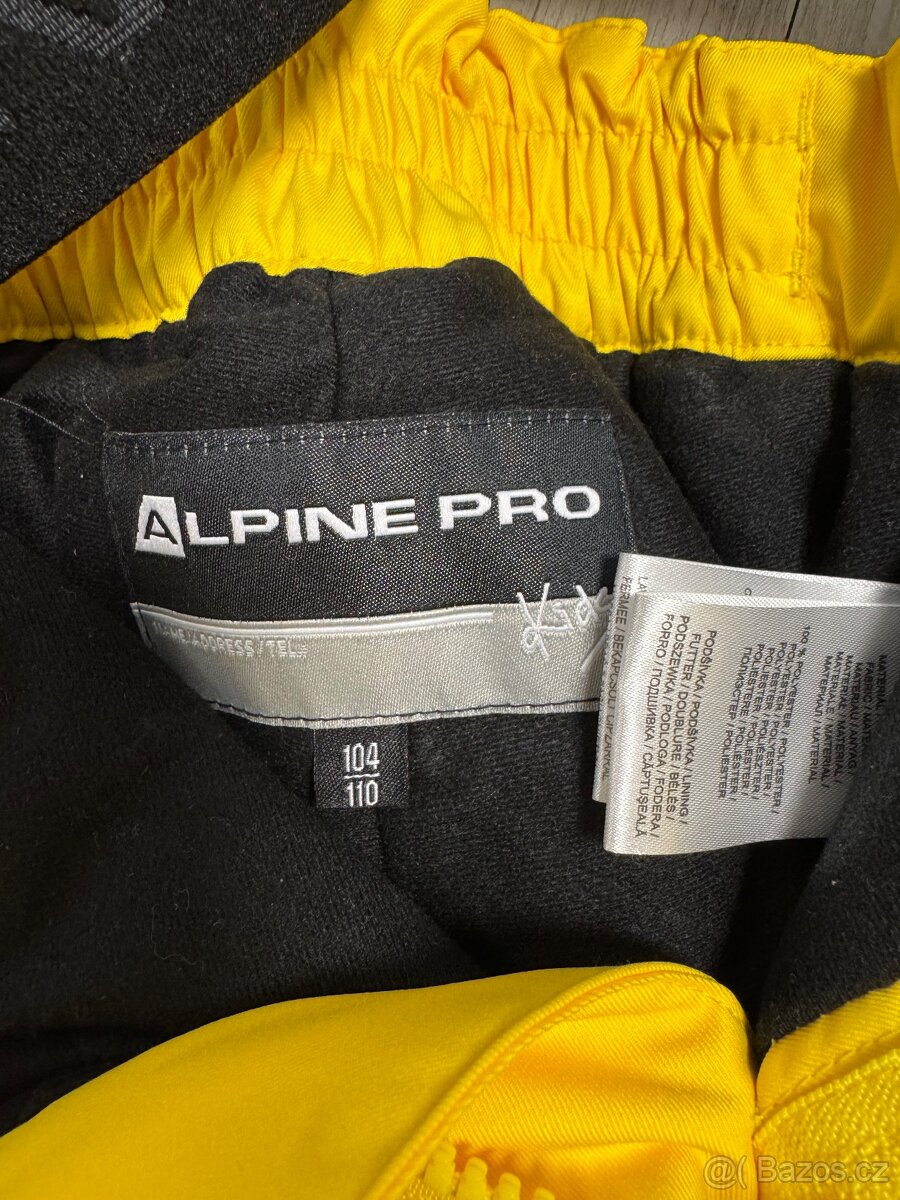 Lyžařské kalhoty nové Alpine Pro vel. 110-116 - 3