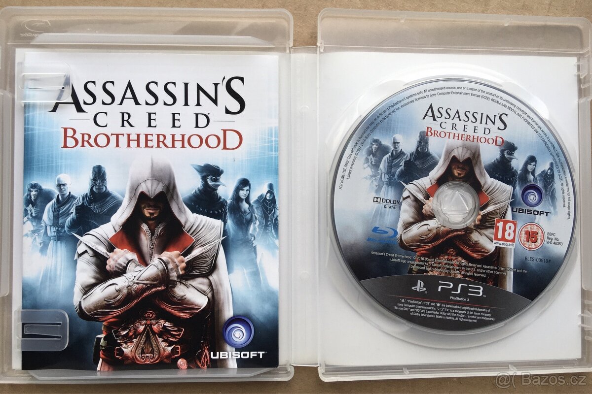 PS3 Assassin's Creed: Brotherhood playstation - 3