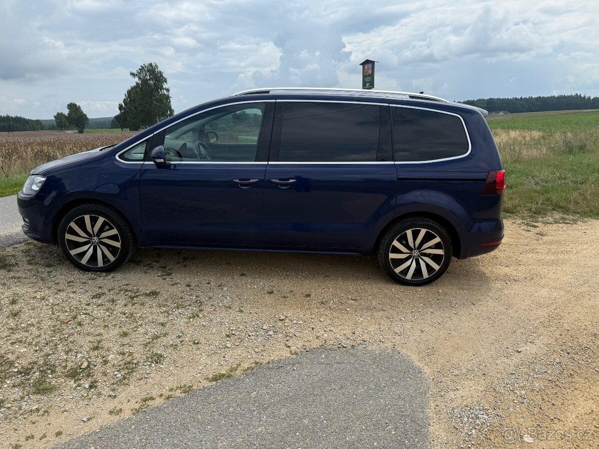 VW Sharan 2.0TDI 135kW, 4X4, 7 míst, Highline, Webasto - 3