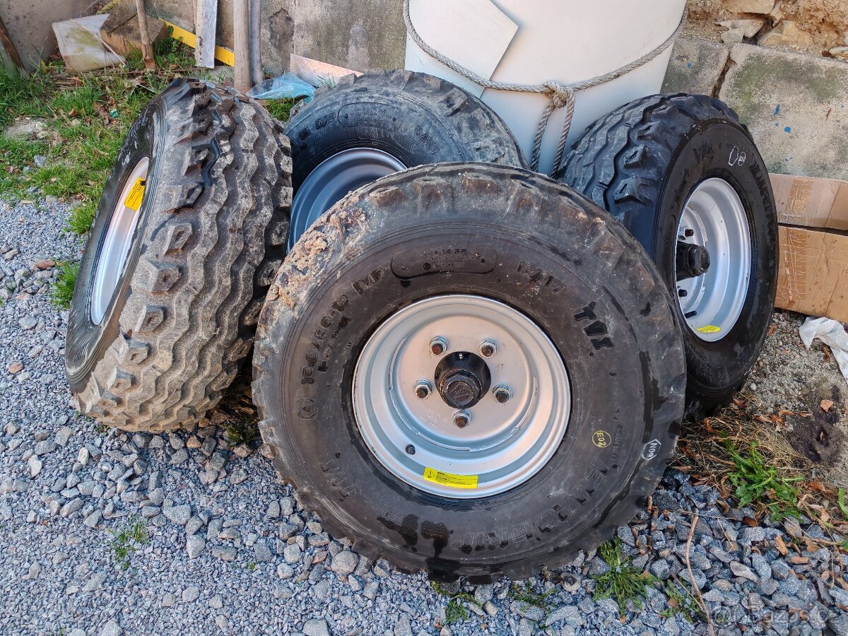 Prodám nová 4x kompletní kola 10.0/80-12 - 3