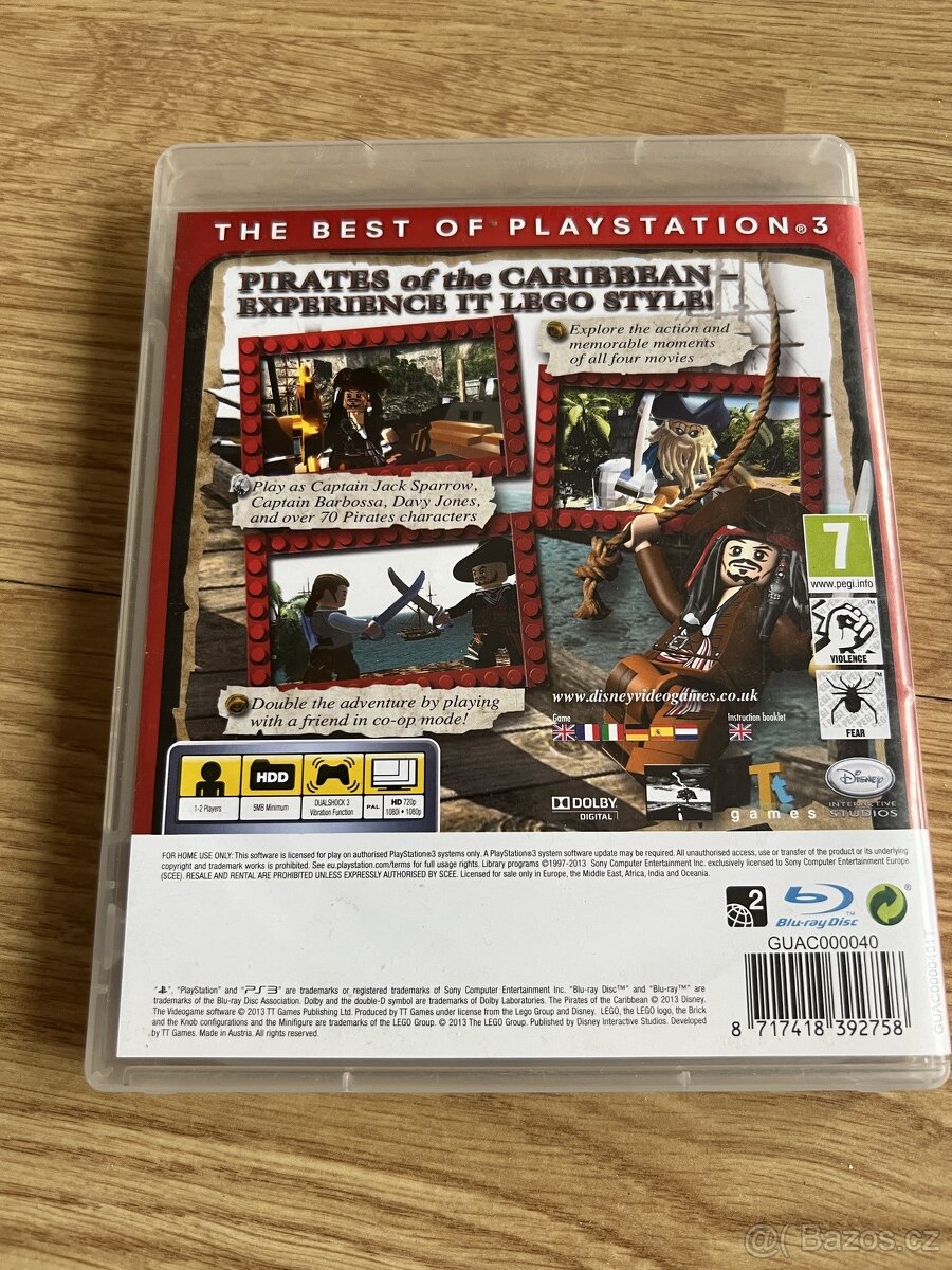 PS3 Lego Pirates Caribbean - 3