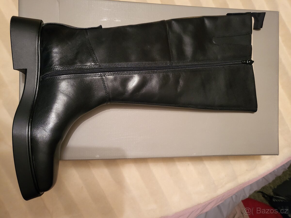 Kožené kozačky VAGABOND, vel.40 - 3