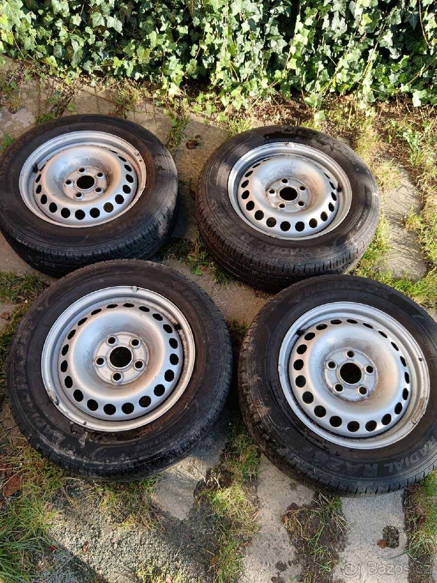 Originální plechové VW disky 16" - 3