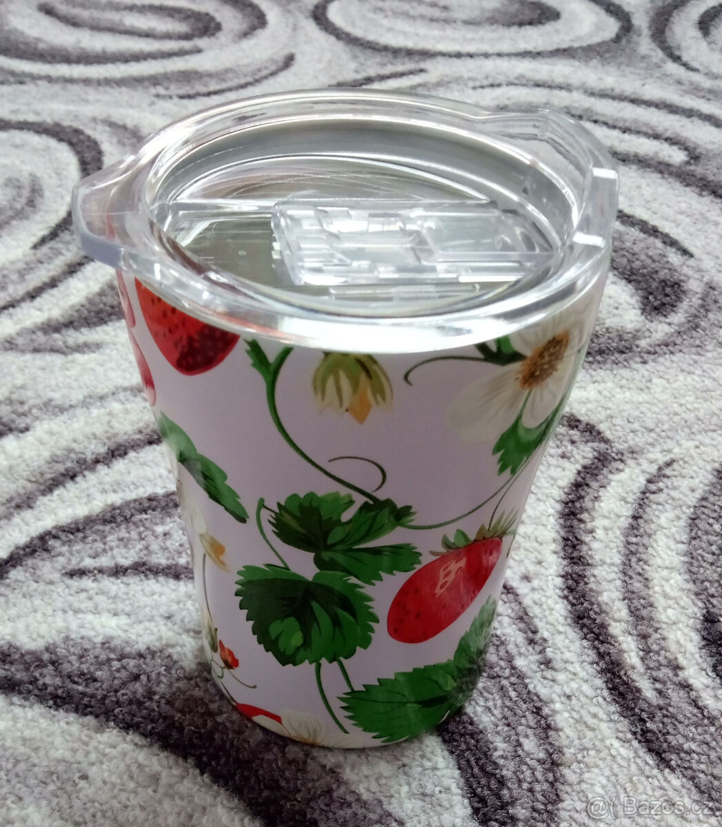 Termoska - termohrnek s jahodami 350 ml - 3