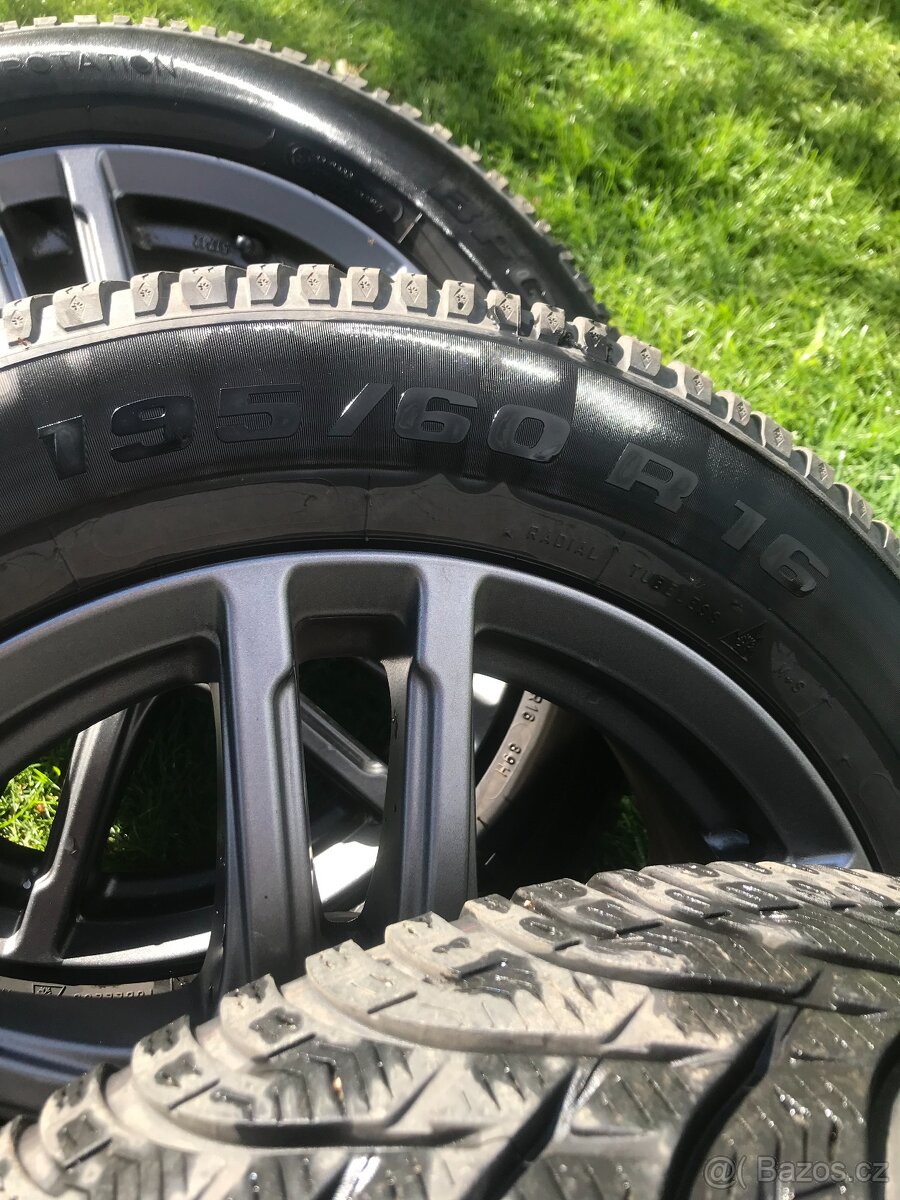 Alu kola se zimními pneumatikami - 3