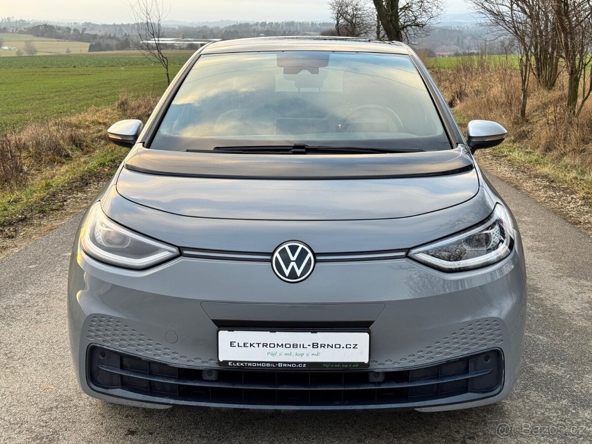 Volkswagen ID.3, 62kWh, SoH90%,KEYLESS,Matrix s DPH 417000,- - 3