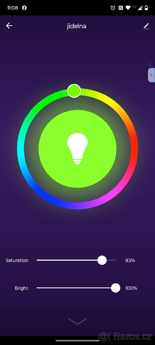 Chytrá žárovka WiFi Smartlife app 10W RGBW - 3