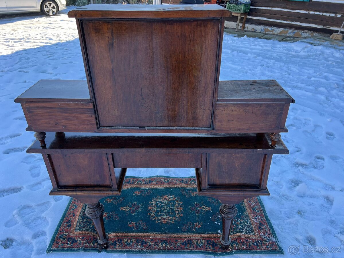 Starožitný psací stůl - 3