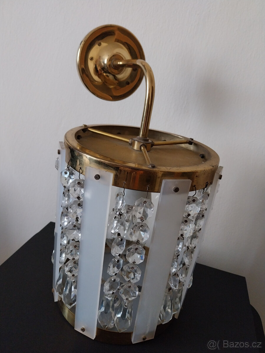 Velká nástěnná lampa Jablonex, 60tá léta - 3