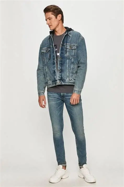 TOMMY HILFIGER STYLOVÁ JEANS BUNDA.- XXL - 3