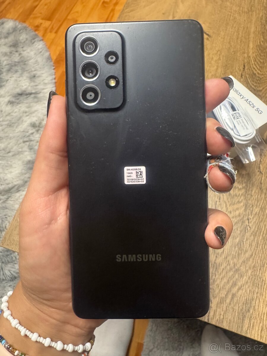 Samsung Galaxy A52s 5G (A528B), 6GB/128GB Black použité - 3