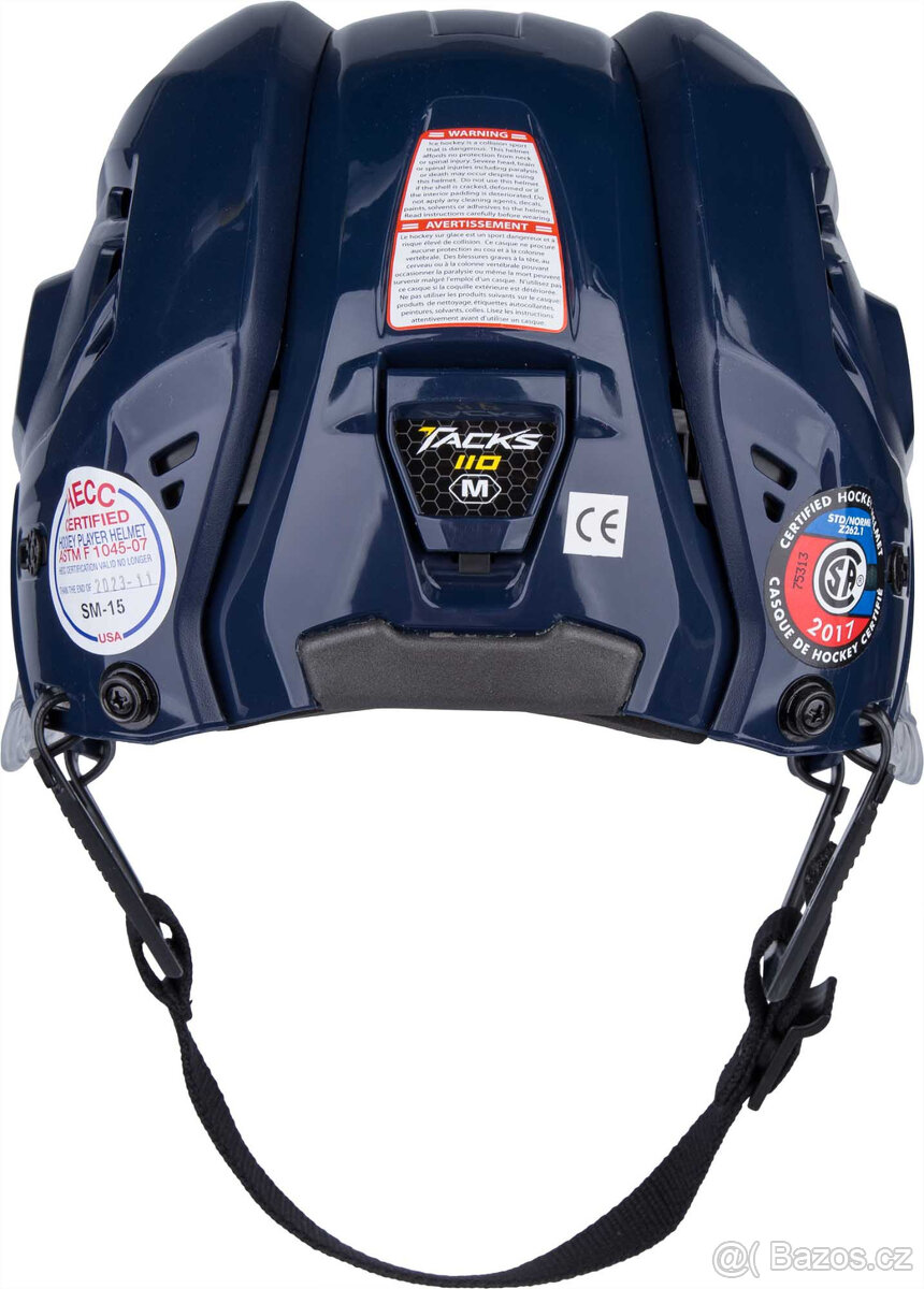 Hokejová helma CCM 110 vel.XS Navy Blue NOVÁ - 3