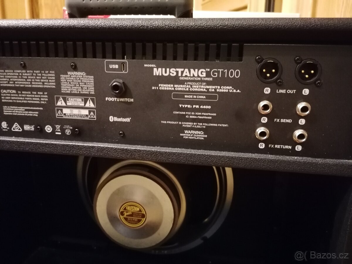 Kombo Fender Mustang GT100 - 3