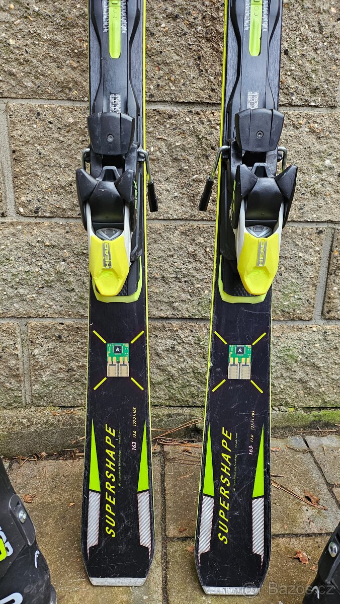 Lyže Head Supershape Magnum 163 cm a boty Head Vector 110 - 3