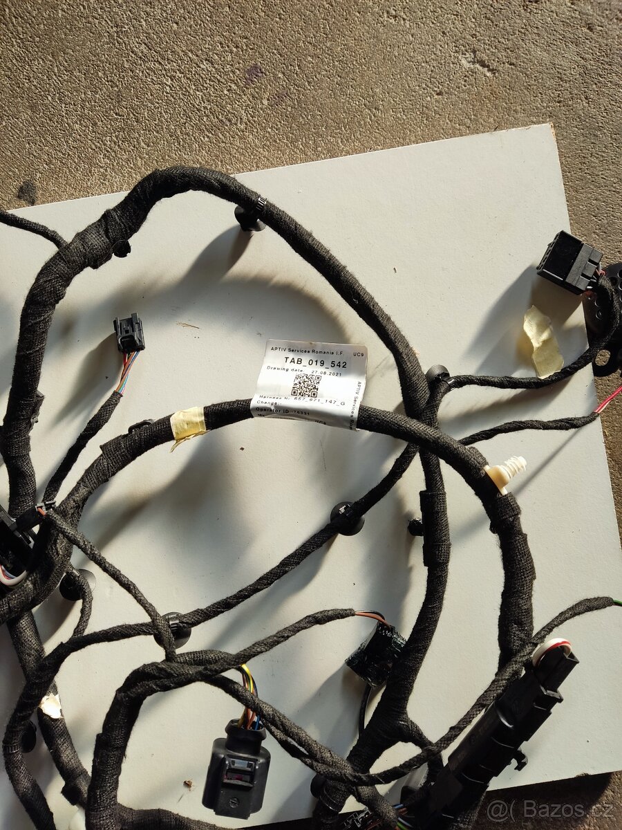 Servomotor Škoda zámek kufru + svazek 5DV - 3