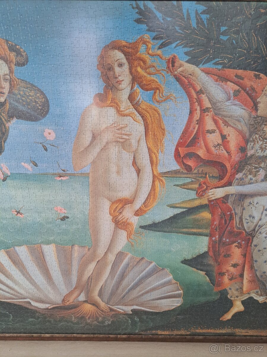 Puzzle 4000 dílků - Botticelli Zrození Venuše - 3