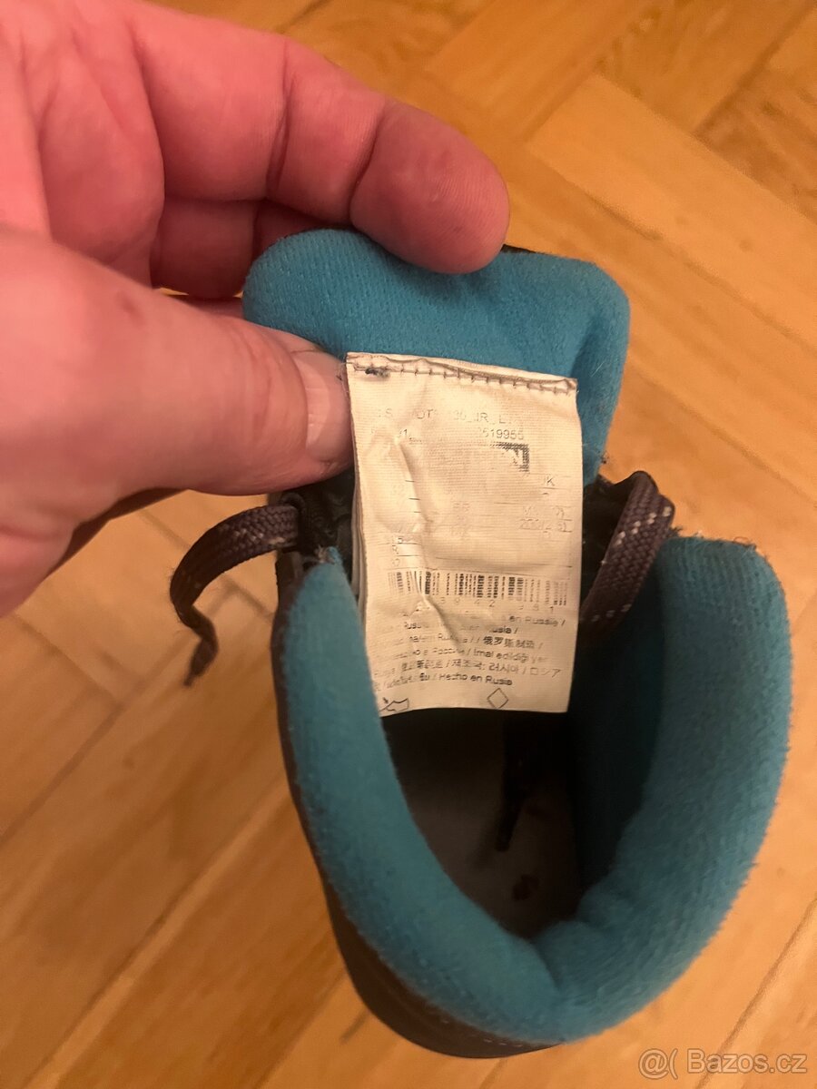 Dětské běžky 130 cm - set hůlky a boty - 3