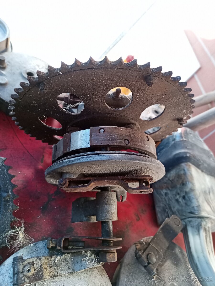 Jawa 50 pionýr , fichtl - 05,20,21,23 Mustang , Simson díly - 3