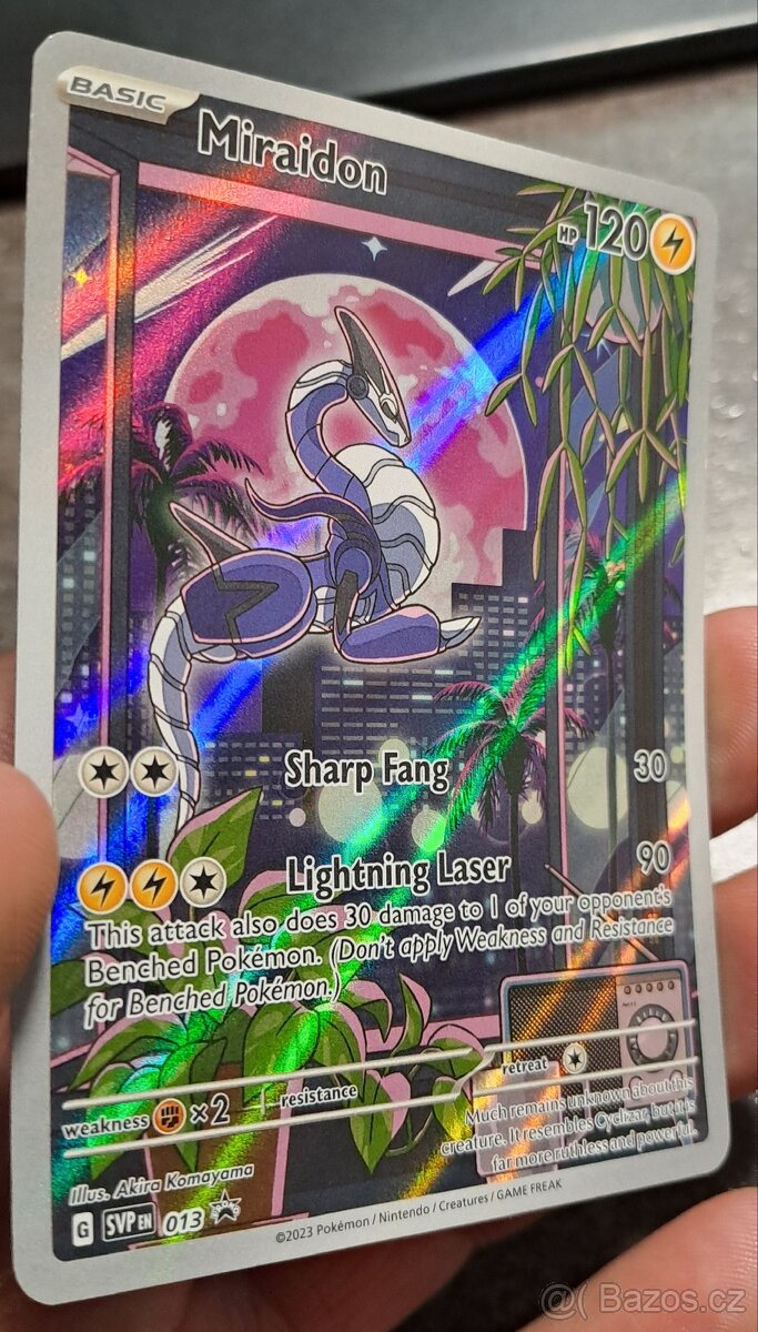 Pokemon TCG Miraidon Black Promo SVP 013 - 3