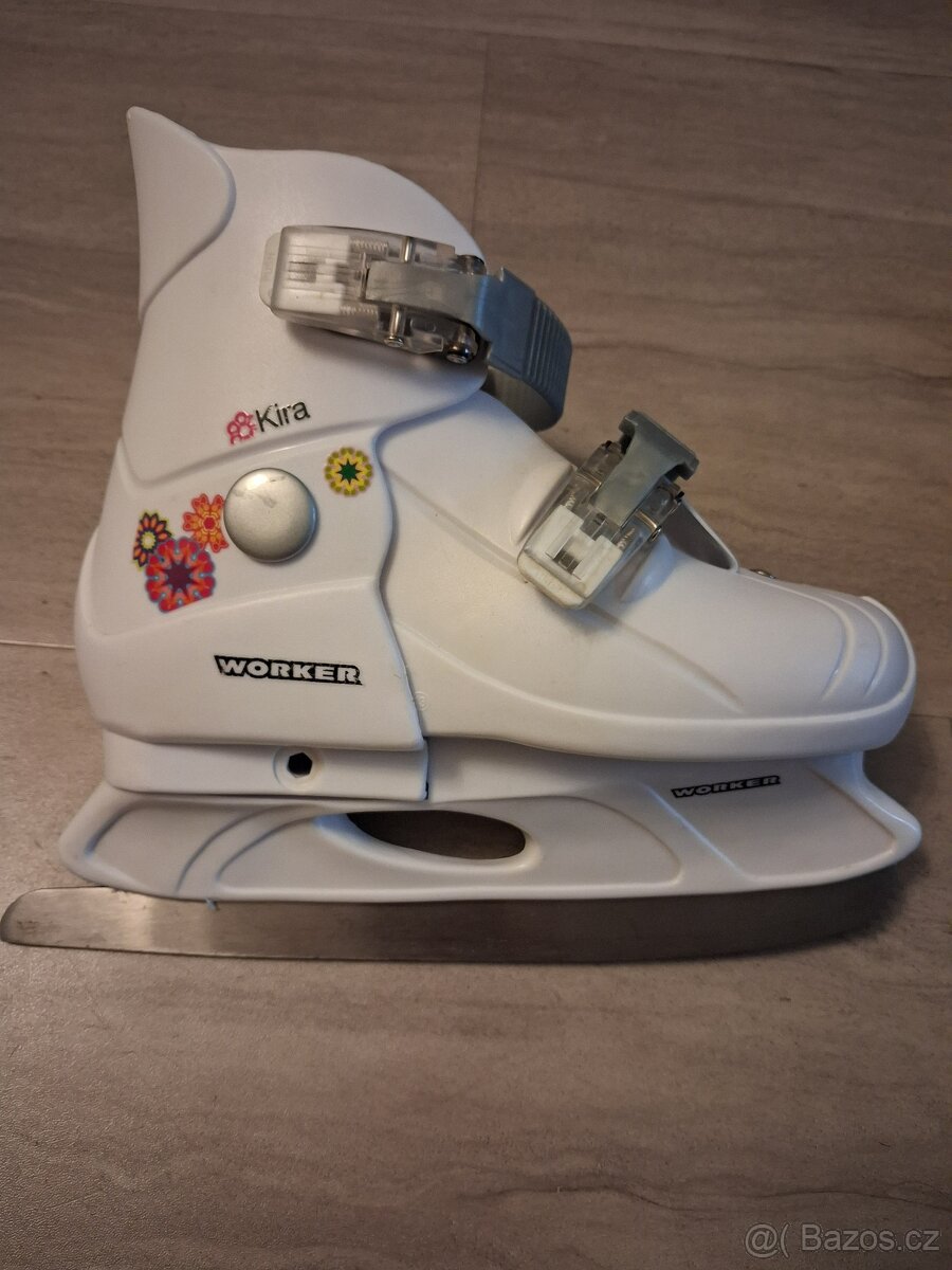 Dívčí brusle nastavitelné vel. 22-24 cm - 3