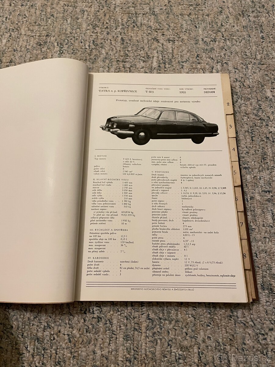 Unikátní dobová publikace vozidel - 3