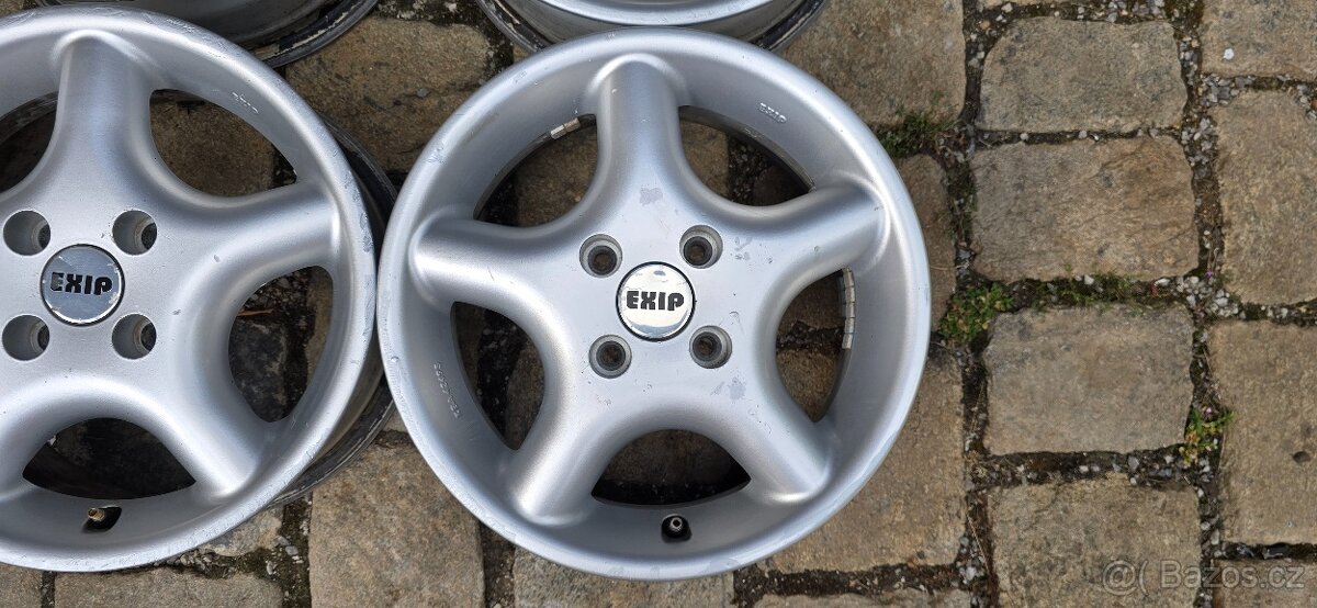 Lité disky Exip 14", rozteč 4x100, ET38 - zašlu - 3
