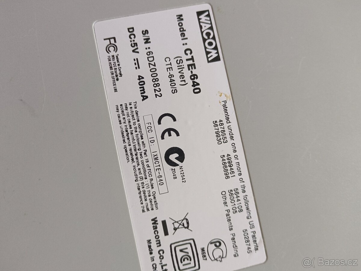 Grafický tablet WACOM CTE 640 - 3