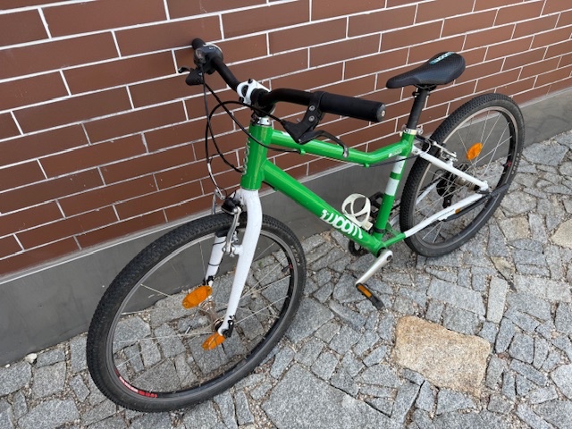 Prodám kolo WOOM 5 "24, zelené - 3