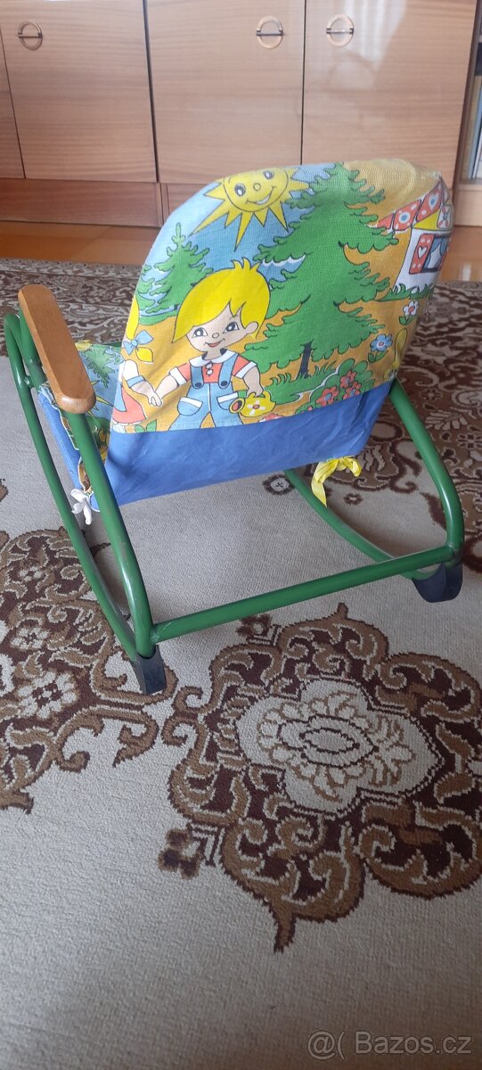 Retro houpací křeslo - 3