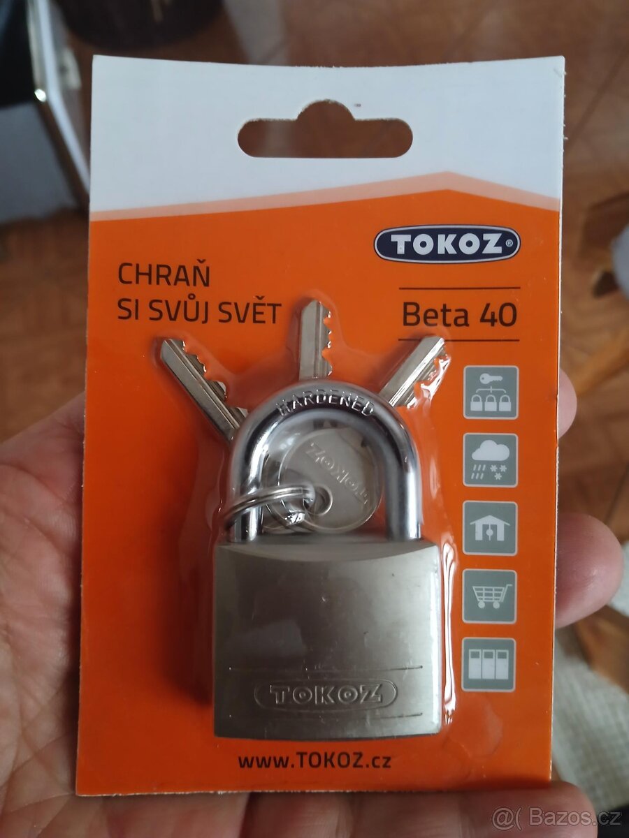 Visací zámek BETA 40 - 3