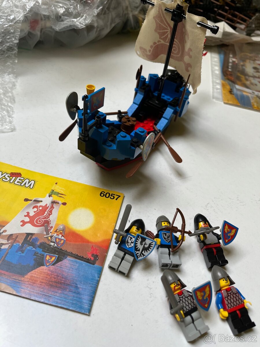 LEGO 6057 Sea Serpent (1992) – rytířská loď - 3