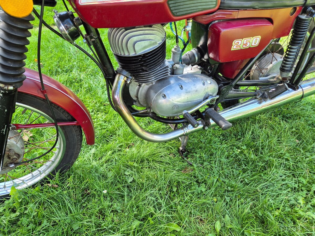 ČZ,ČEZET 250/485 Egypťan bez TP, vzácný zachovalý veterán - 3