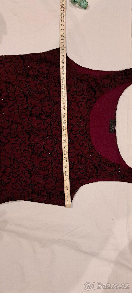 Dlouhé společenské šaty, vel.M - 3