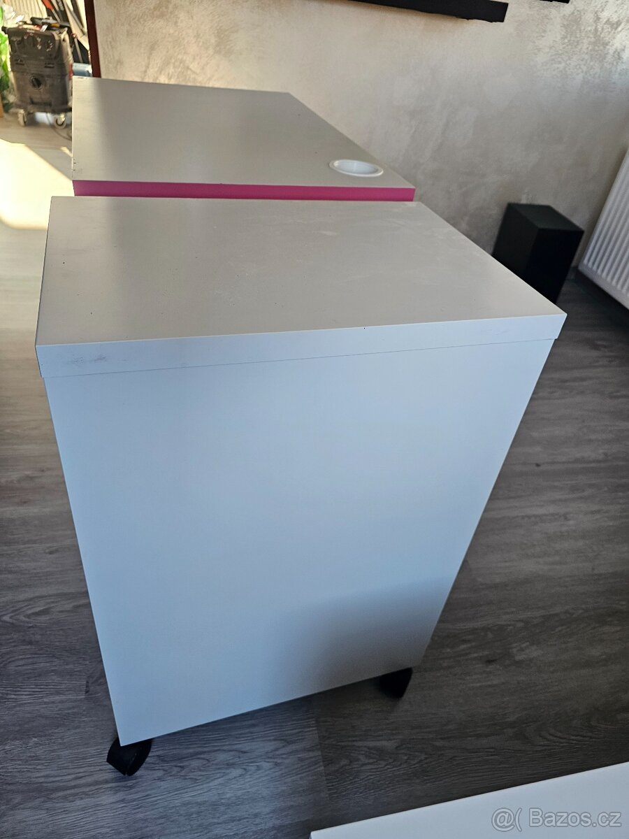 Psací stolek s šuplíky ikea - 3