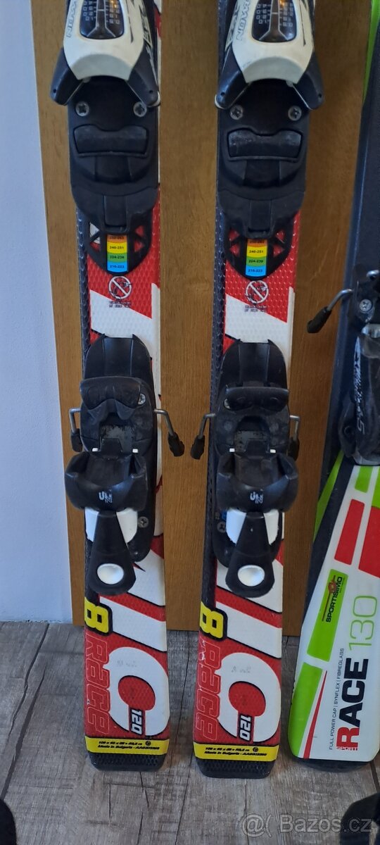 Dětské lyže,lyžování,hůlky - 3