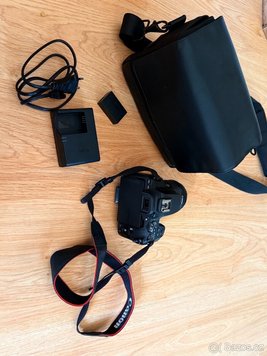 Canon EOS 250D+ blesk + stativ + brašna - 3