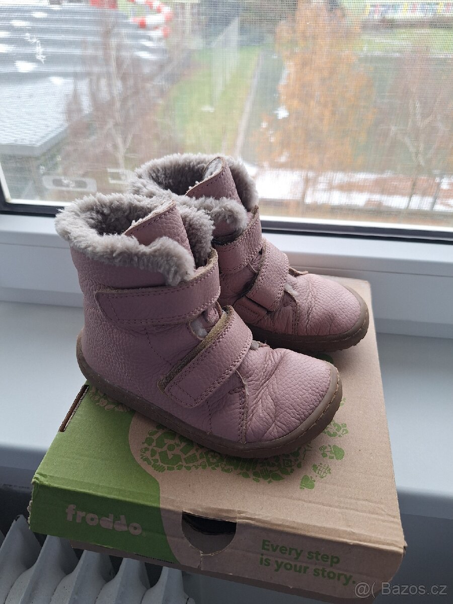 Zimní botičky 26, barefoot - 3
