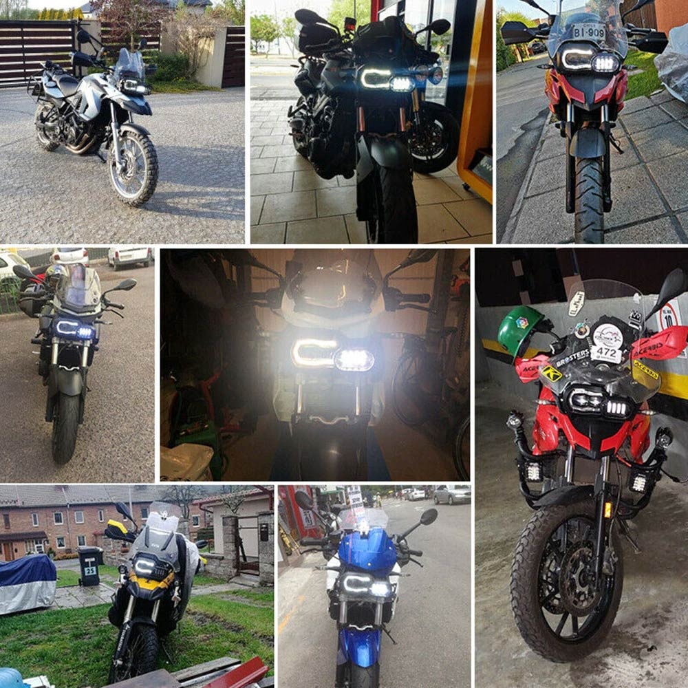 Přední LED světlo BMW F800GS, F700GS, F650GS - 3