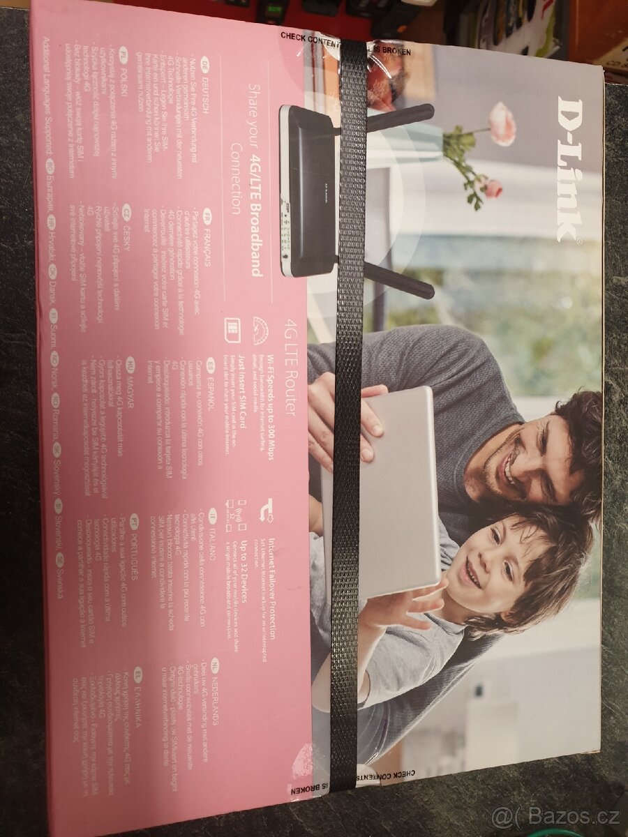 4G LTE router D-LINK N300 dwr-921 sim - 3